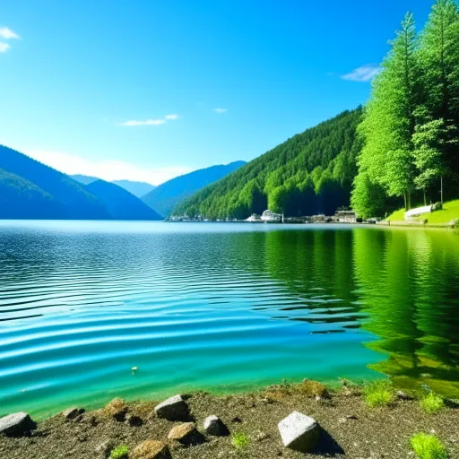 Озеро Оссиахер: Природные красоты и исторические достопримечательности