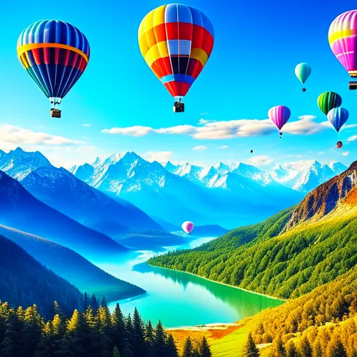 Воздушные шары в Фильцмосе: Небесное шоу в Альпах